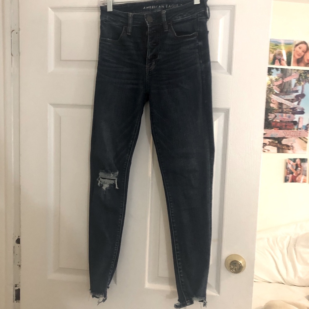 Slightly ripped American Eagle Jeans size 4